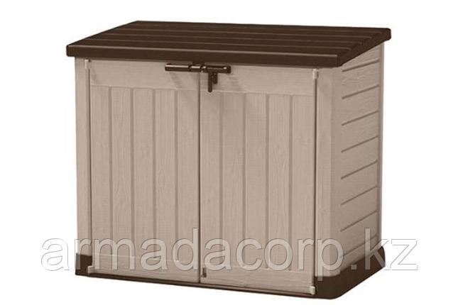 Keter, Израиль Ящик Store it out MAX, 1200 л, бежевый-коричневый, фото 1