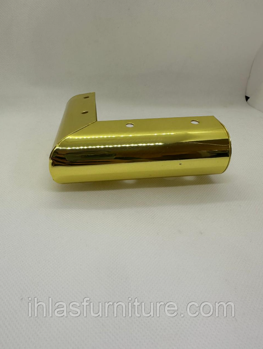 Ножка стальная,золото,4.5*12, фото 1