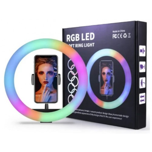 Светодиодная кольцевая лампа RGB LED RING FILL LIGHT - фото 1 - id-p108493235