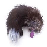 АНАЛЬНАЯ ПРОБКА С ПУШИСТЫМ ХВОСТОМ, фото 4