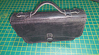 Мужской кожаный портфель для ноутбука, фото 9