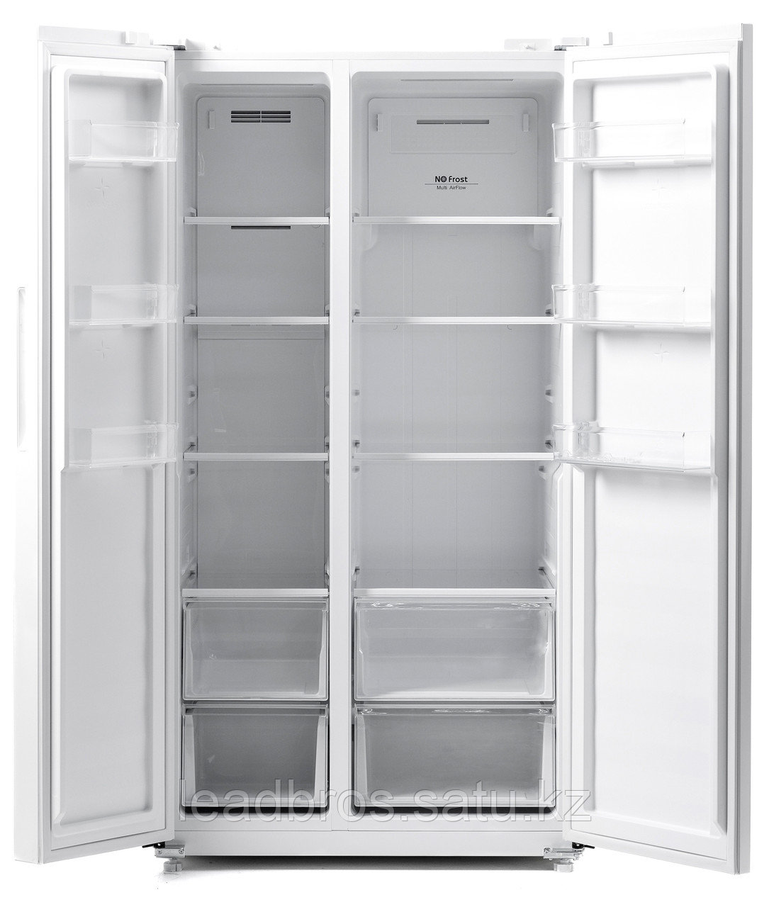 Холодильник HD-525W no frost белый side by side - фото 3 - id-p108494337