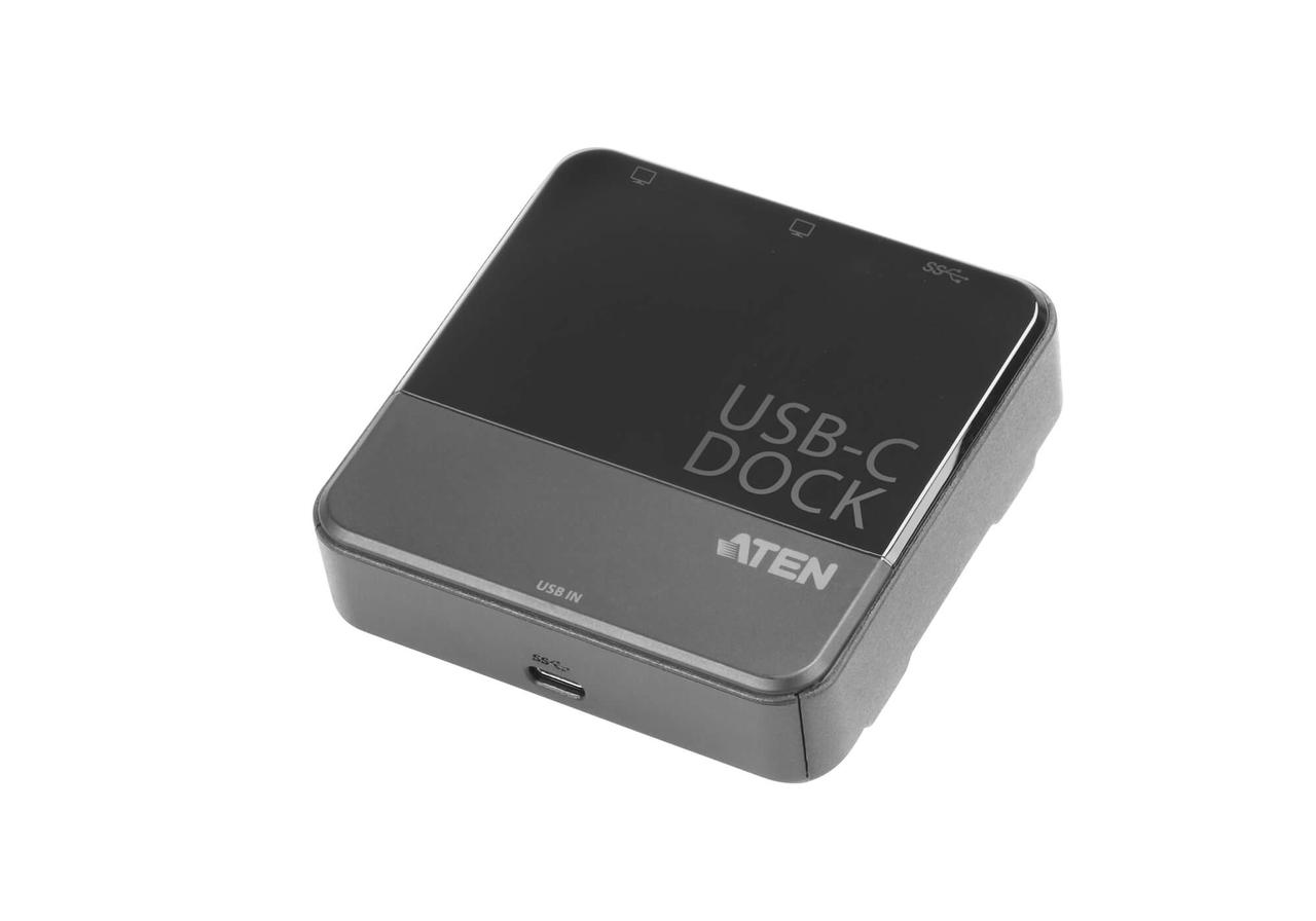 Мини-док-станция с портом USB-C и 2 портами HDMI  UH3233 ATEN