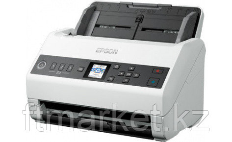 Сканер потоковый Epson WorkForce DS-730N, А4, 40 стр./мин / 80 изобр./мин,CIS, USB, Ethernet - фото 1 - id-p108496781