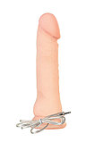 РОТАТОР TOYFA REALSTICK ELITE НА ПРИСОСКЕ, ТЕЛЕСНЫЙ, SOFTSKIN, 7 РЕЖИМОВ ВРАЩЕНИЯ, 18 СМ, фото 5