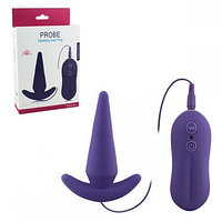 Анальная втулка с вибрацией Aphrodisia Probe Vibrating Anal Plug, фиолетовая