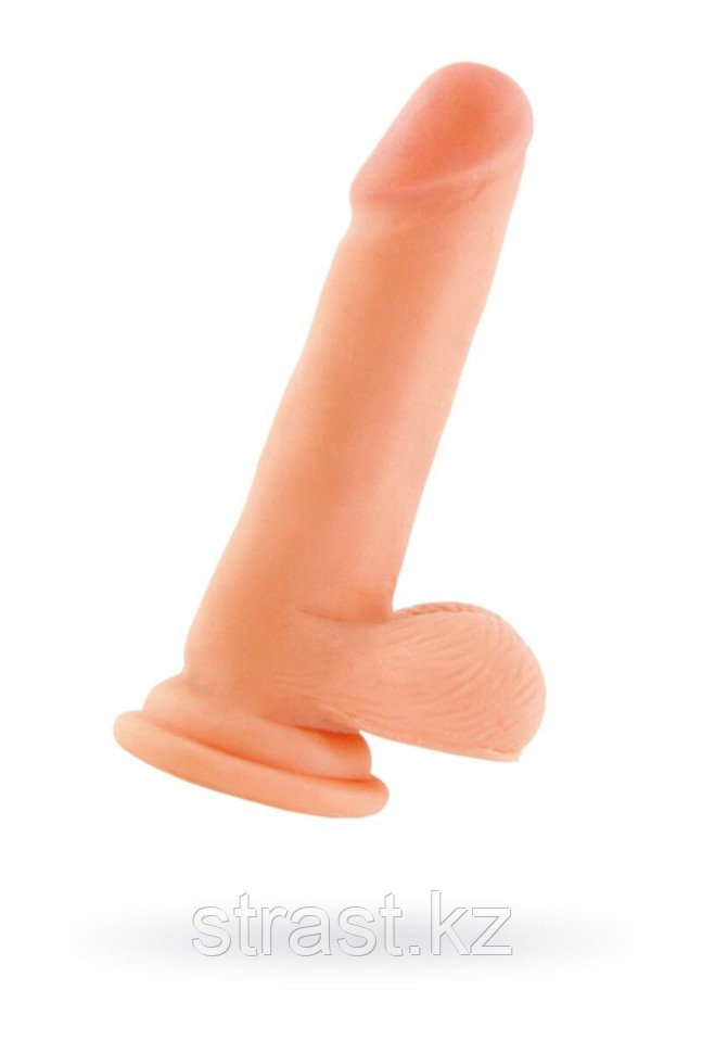 Реалистичный фаллоимитатор TOYFA RealStick Elite DILDO на присоске, 18 см