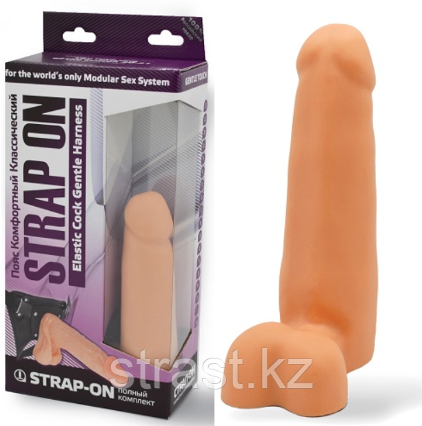 ФАЛЛОИМИТАТОР С ПОЯСОМ HARNESS L 165 мм D 41 мм арт. 281603, фото 1