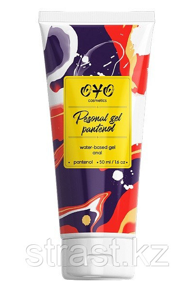 Гель увлажняющий на водной основе OYO PERSONAL GEL PANTENOL (анальный), 50 мл., фото 1