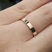 Золотое кольцо обр. 2,21 г. 585 проба, 19,5 размер, фото 10
