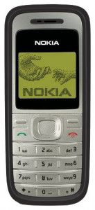 Мобильный Телефон Nokia 1200 черный - фото 2 - id-p108499046