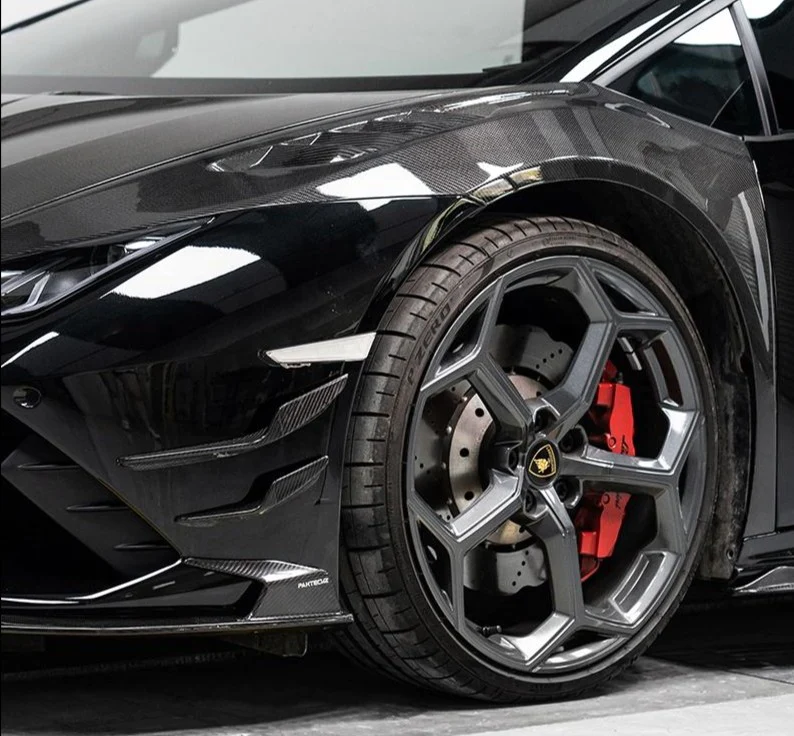 Переднее крыло кузова для Lamborghini Huracan 2019+ LP610-4 LP580-2 EVO, фото 1
