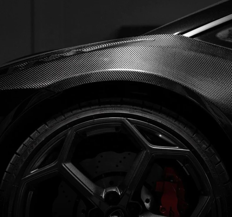 Переднее крыло кузова для Lamborghini Huracan 2019+ LP610-4 LP580-2 EVO - фото 2 - id-p108499041