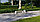 Скамейка Y без спинки из композитного мрамора "Архитас", фото 3