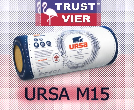 Минвата URSA GEO М15 80 мм