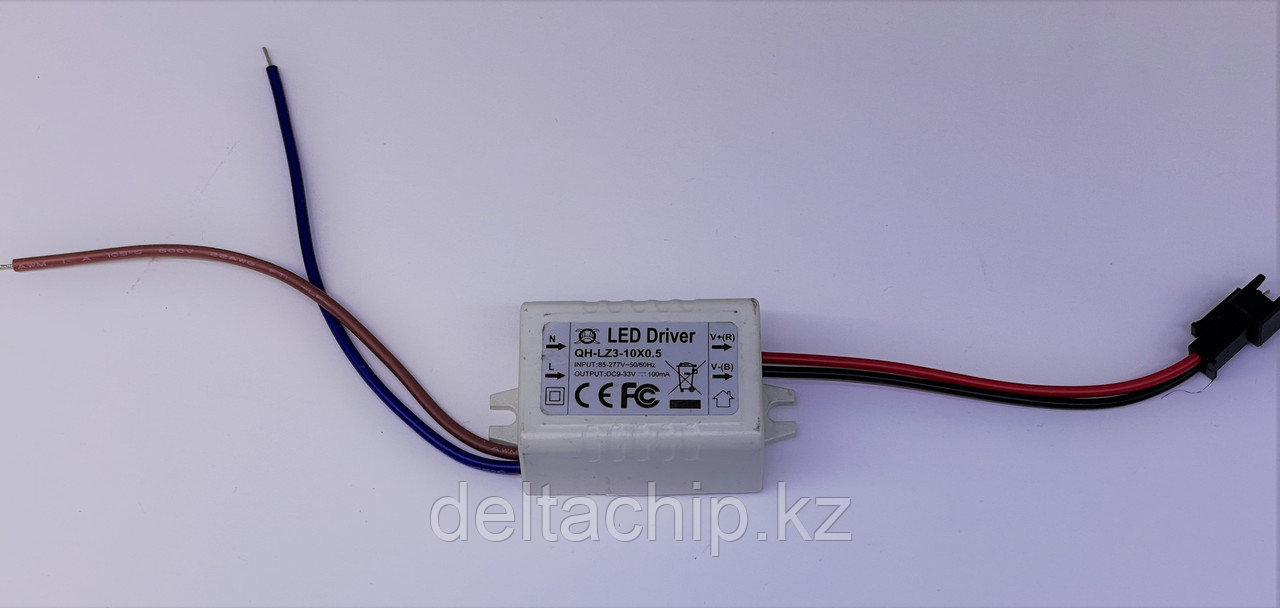 Led driver 5W 9-33V 100mah 10x0.5W