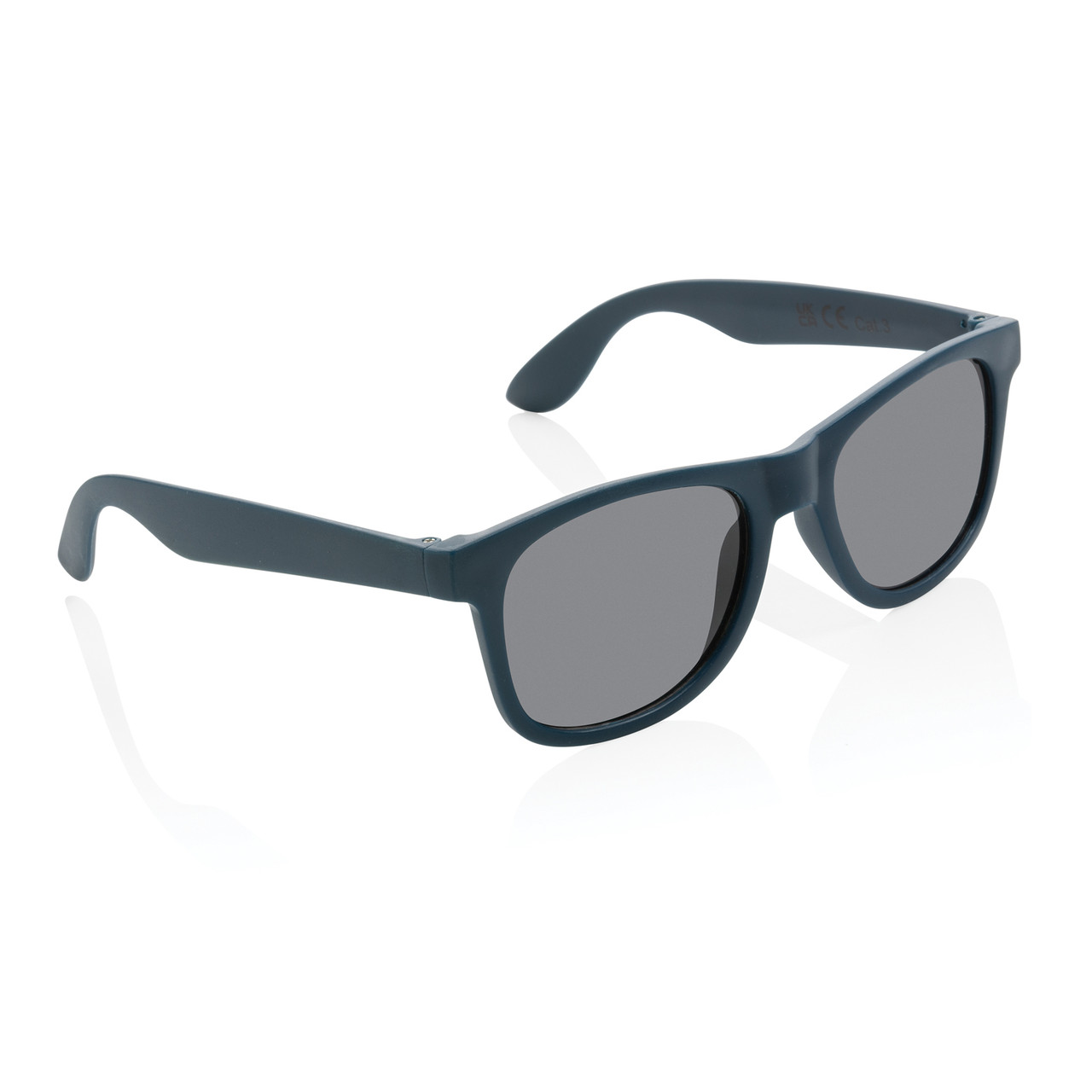 Солнцезащитные очки из переработанного полипропилена GRS, темно-синий; , Длина 14,5 см., ширина 14,8 см.,
