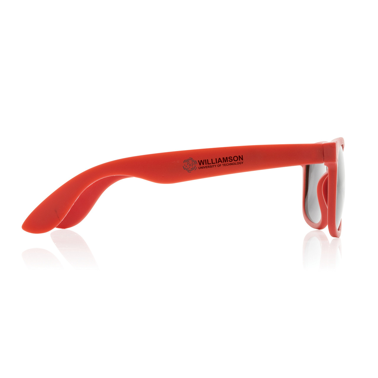 Солнцезащитные очки из переработанного полипропилена GRS, красный; , Длина 14,5 см., ширина 14,8 см., высота - фото 4 - id-p108502302