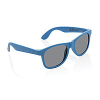 Солнцезащитные очки из переработанного полипропилена GRS, синий; , Длина 14,5 см., ширина 14,8 см., высота 4,9
