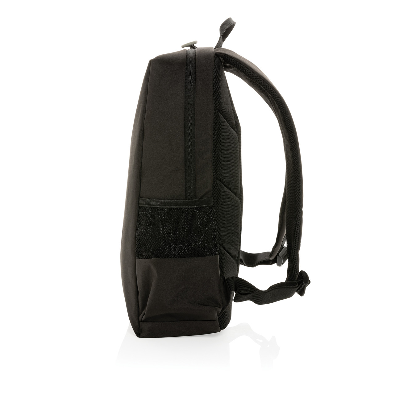 Рюкзак для ноутбука Impact Lima из rPET AWARETM, RFID, 15.6", черный; белый, Длина 33 см., ширина 11,5 см., - фото 8 - id-p108502321