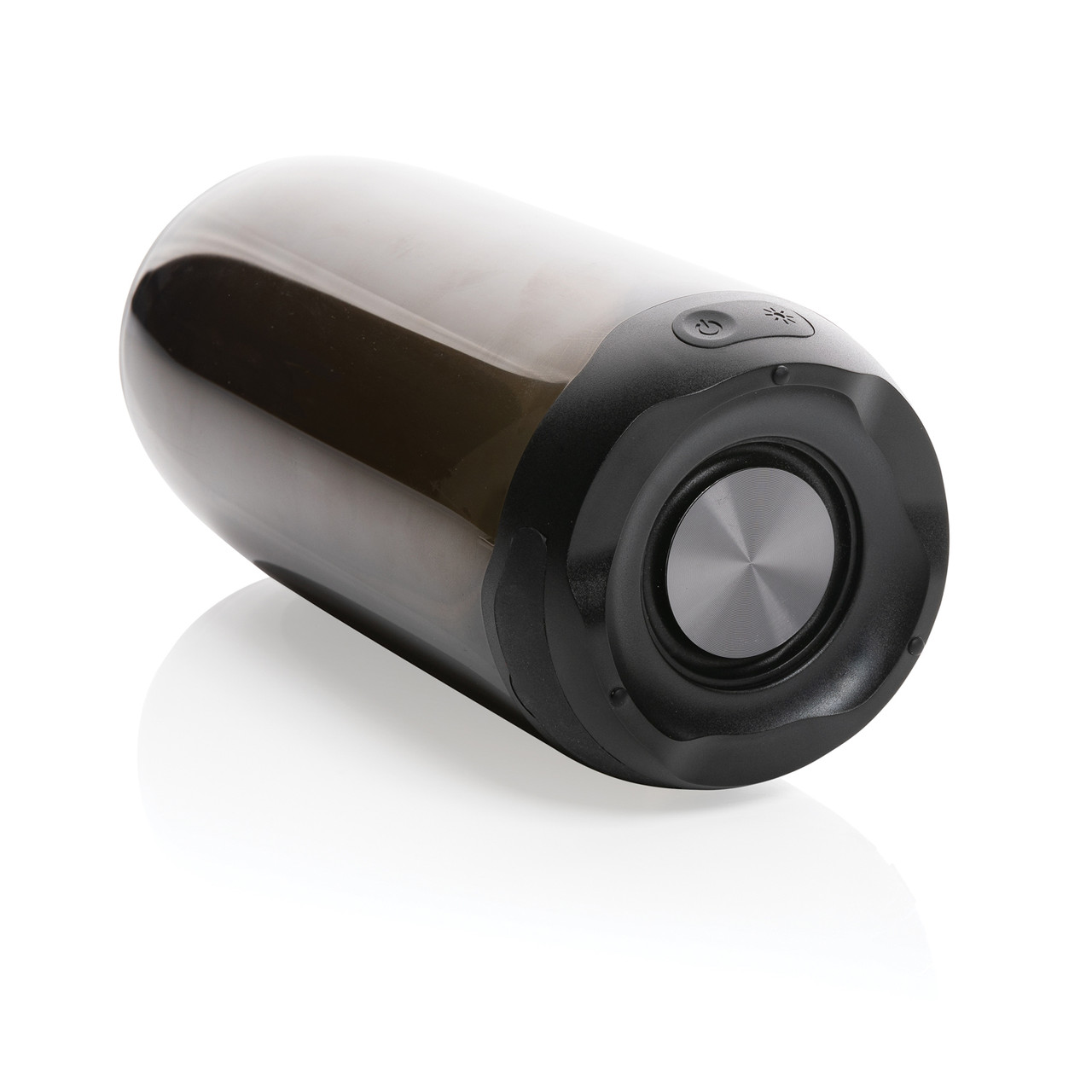 Беспроводная колонка Lightboom из переработанного пластика RCS, 10 Вт, черный; , , высота 21 см., диаметр 9,5 - фото 5 - id-p108502326
