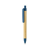 Ручка с корпусом из переработанной бумаги FSC®, синий; , , высота 13,9 см., диаметр 1,1 см., P611.115