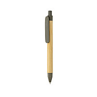 Ручка с корпусом из переработанной бумаги FSC®, зеленый; , , высота 13,9 см., диаметр 1,1 см., P611.117