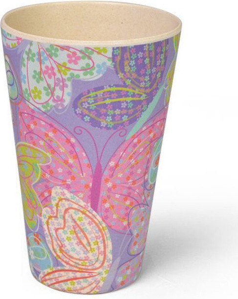 9489 FISSMAN Стакан FLOWER 400 мл (бамбуковое волокно)