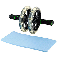 Ролик гимнастический прозрачный до 120кг