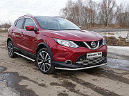Защита передняя нижняя 42,4 мм ТСС для Nissan Qashqai 2015-2019 SPB