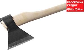 1000 г., топор кованый ИЖ с прямым лезвием и деревянной рукояткой 2071-10