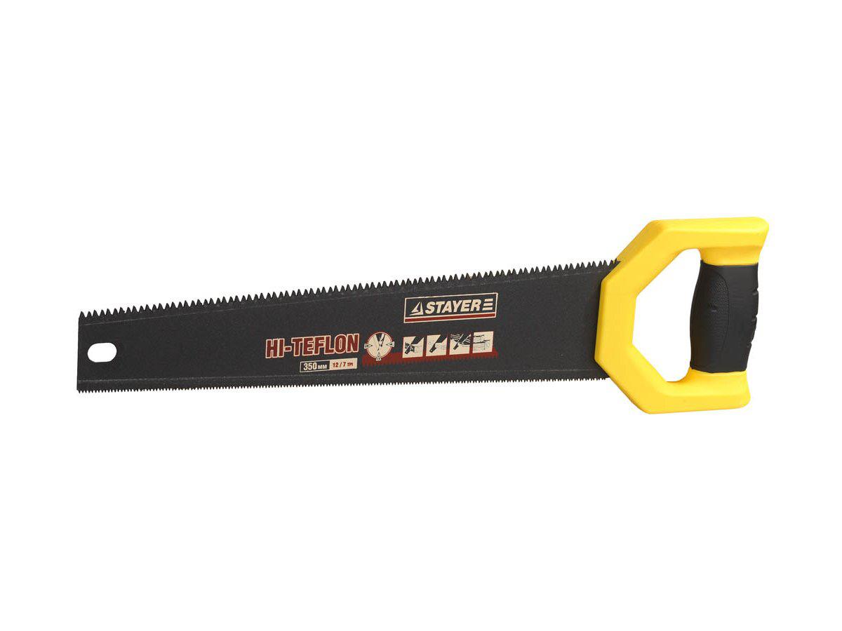 Ножовка двусторонняя (пила) STAYER DUPLEX 400 мм, 12 TPI прямой зуб + 7 TPI 3D универсальный зуб, тефлоновое - фото 2 - id-p108507609