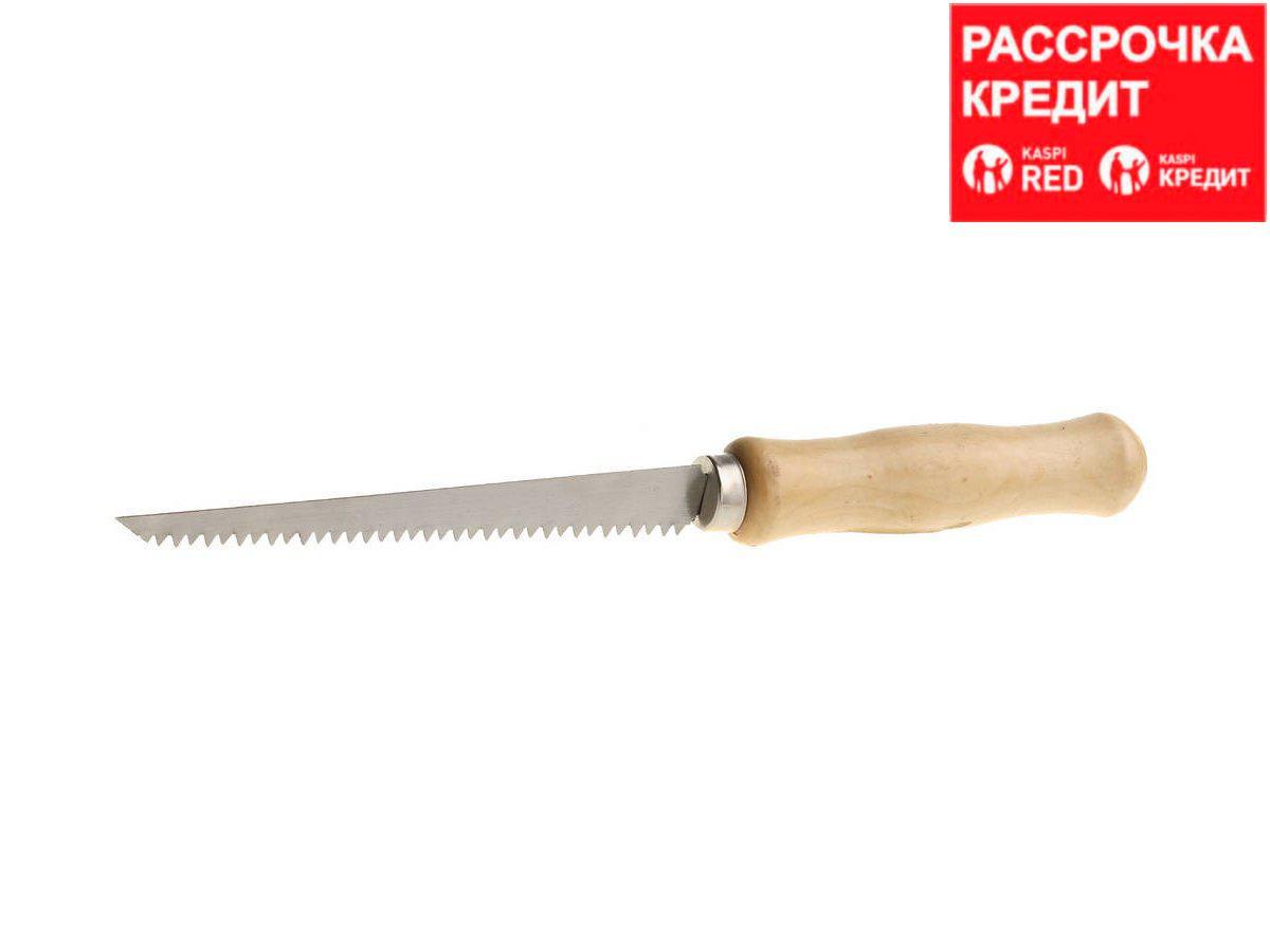 STAYER MASTER 160 мм мини-ножовка для гипсокартона с деревянной рукояткой (1517) - фото 1 - id-p108507612