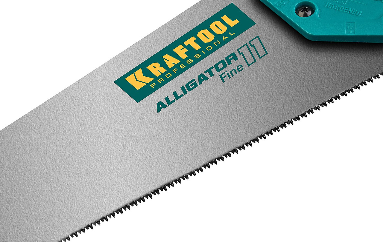KRAFTOOL 11 TPI, 400 мм, ножовка для точного реза Alligator 11 15203-40 - фото 4 - id-p108507643