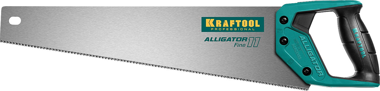 KRAFTOOL 11 TPI, 450 мм, ножовка для точного реза Alligator 11 15203-45 - фото 2 - id-p108507644