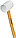 ЗУБР 230 г, белая резиновая киянка с деревянной рукояткой 20511-230_z02 Мастер, фото 2