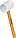 ЗУБР 450 г, белая резиновая киянка с деревянной рукояткой 20511-450_z02 Мастер, фото 2