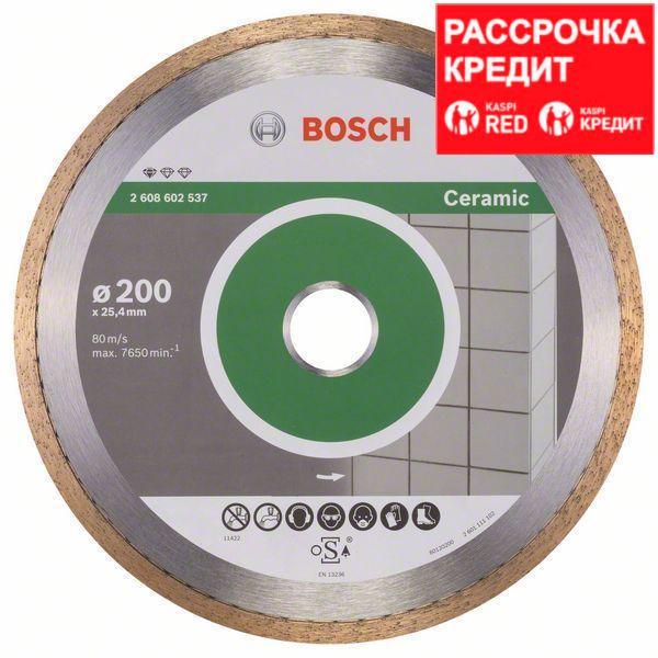 Алмазный отрезной круг по керамике Bosch Standard for Ceramic 200x25.4x1.6x7 мм
