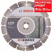 Алмазный отрезной круг по бетону Bosch Standard for Concrete 230x22.23x2.3x10 мм