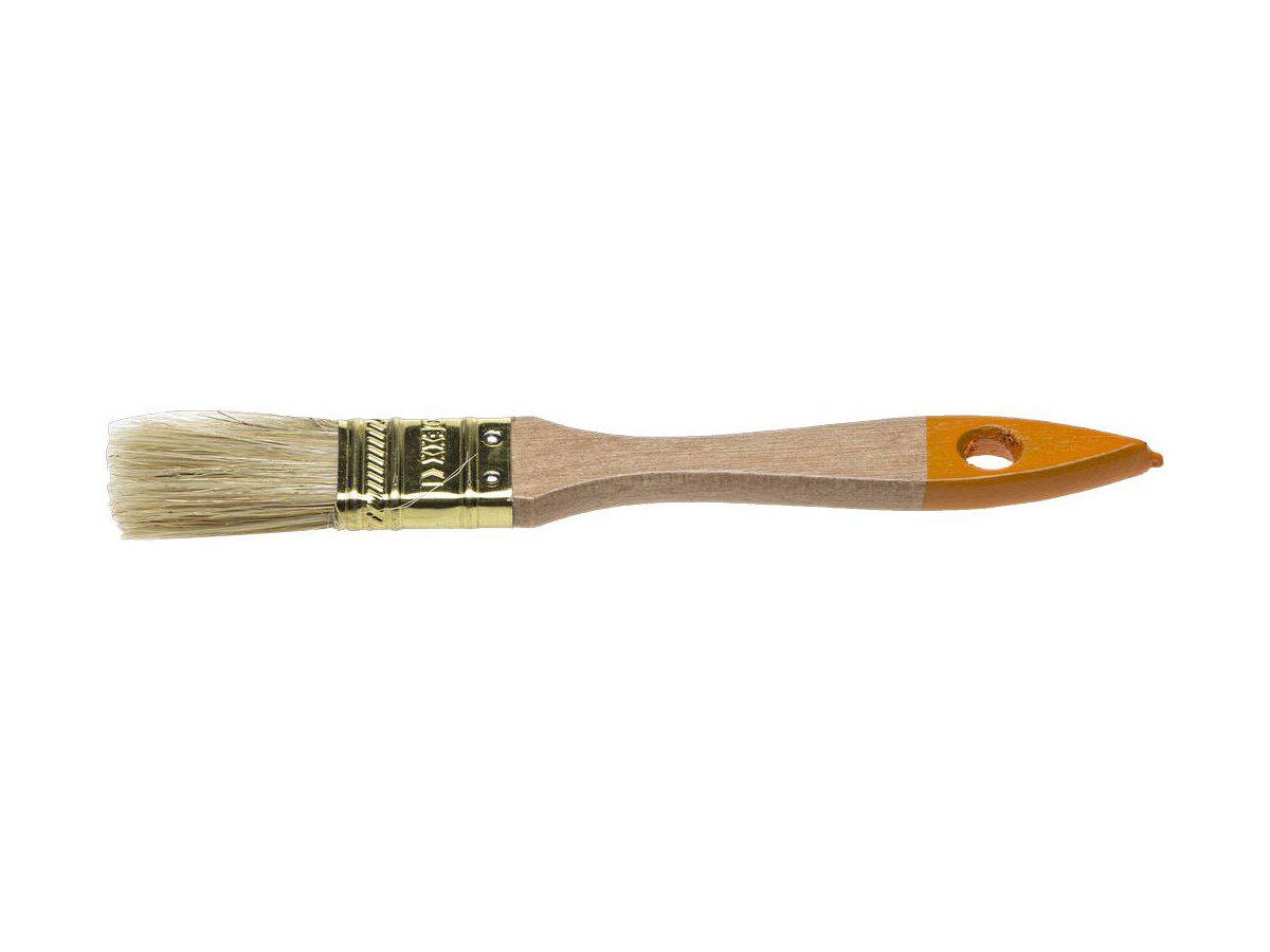 Кисть флейцевая DEXX, деревянная ручка, натуральная щетина, индивидуальная упаковка, 25мм (0100-025_z02) - фото 2 - id-p108508985