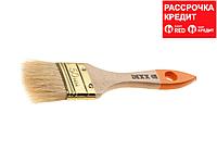 Кисть флейцевая DEXX, деревянная ручка, натуральная щетина, индивидуальная упаковка, 50мм (0100-050_z02)