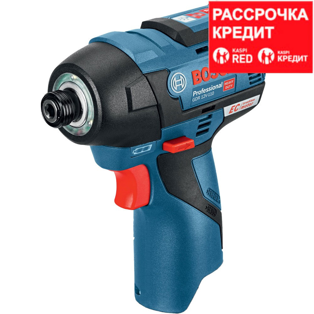 BOSCH Li-Ion, 12B, 2 скор., гайковерт ударный аккумуляторный GDR 12V-110 (0 601 9E0 002)