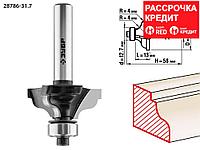 ЗУБР 31.7 x 13 мм, радиус 4 мм, фреза кромочная калевочная №3 28786-31.7 Профессионал