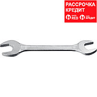 Рожковый гаечный ключ 24 x 27 мм, СИБИН (27014-24-27)