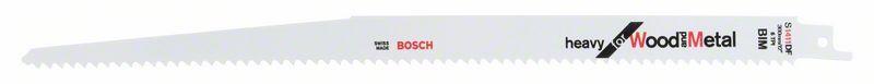 Сабельное полотно по дереву c металлом Bosch Heavy for Wood and Metal S 1411 DF, 5 шт - фото 2 - id-p108512724