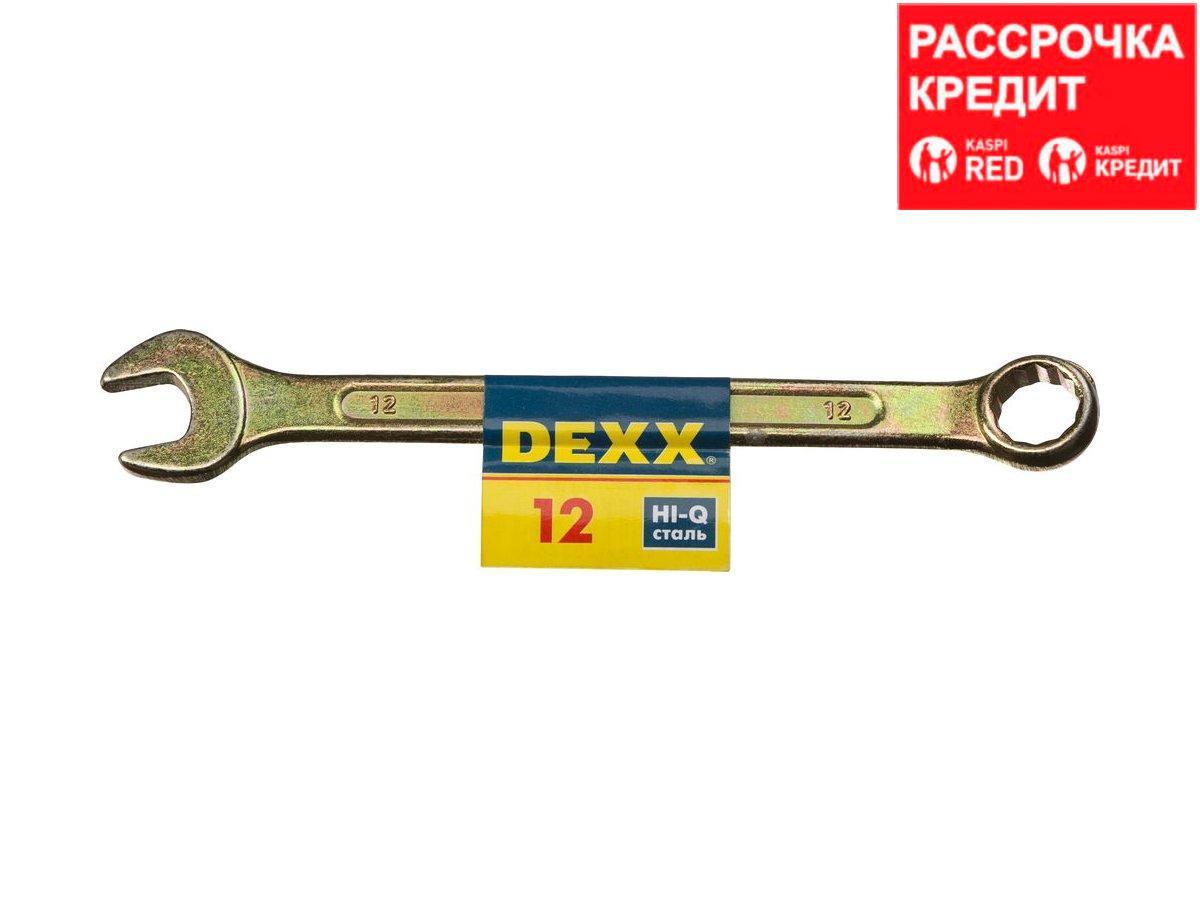 Комбинированный гаечный ключ 12 мм, DEXX (27017-12)