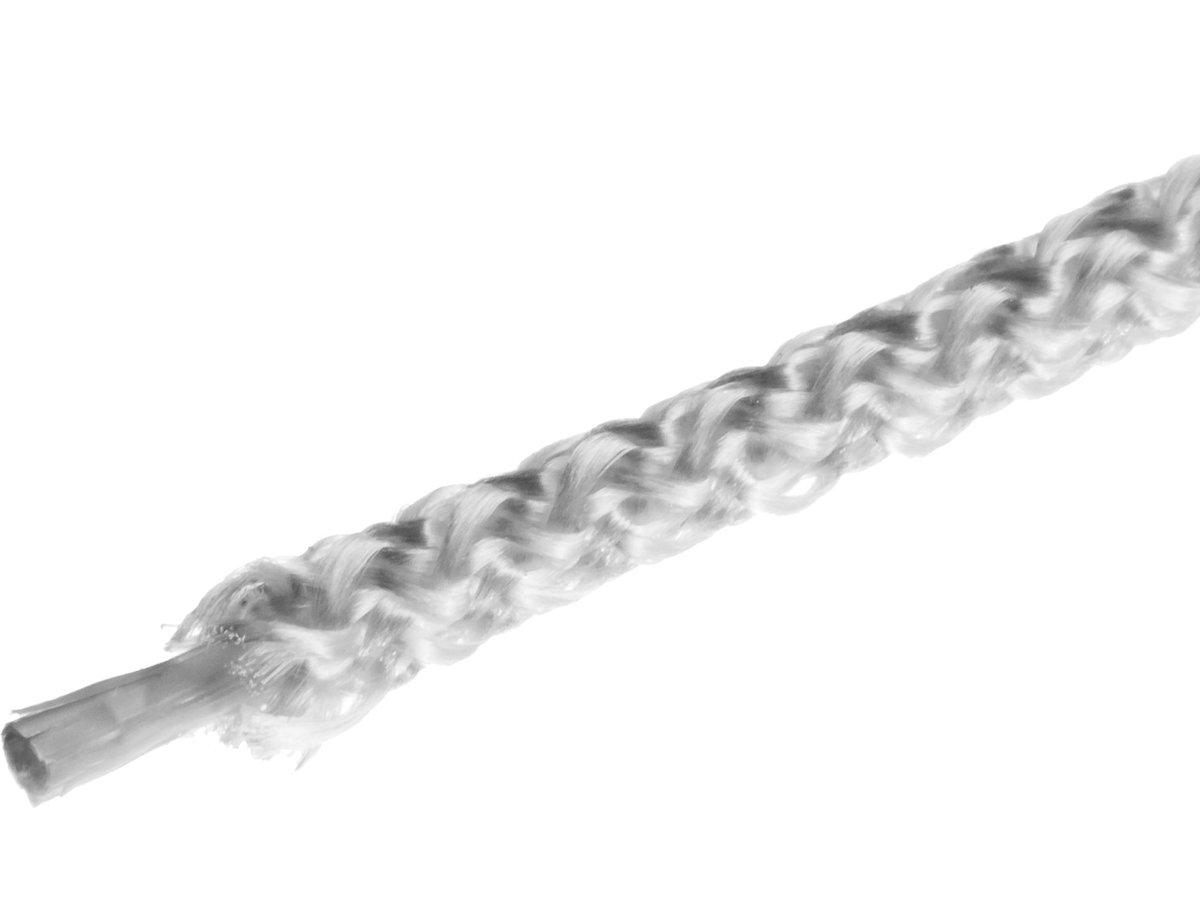 Шнур вязаный полипропиленовый СИБИН с сердечником, белый, длина 20 метров, диаметр 5 мм (50255) - фото 4 - id-p108514657