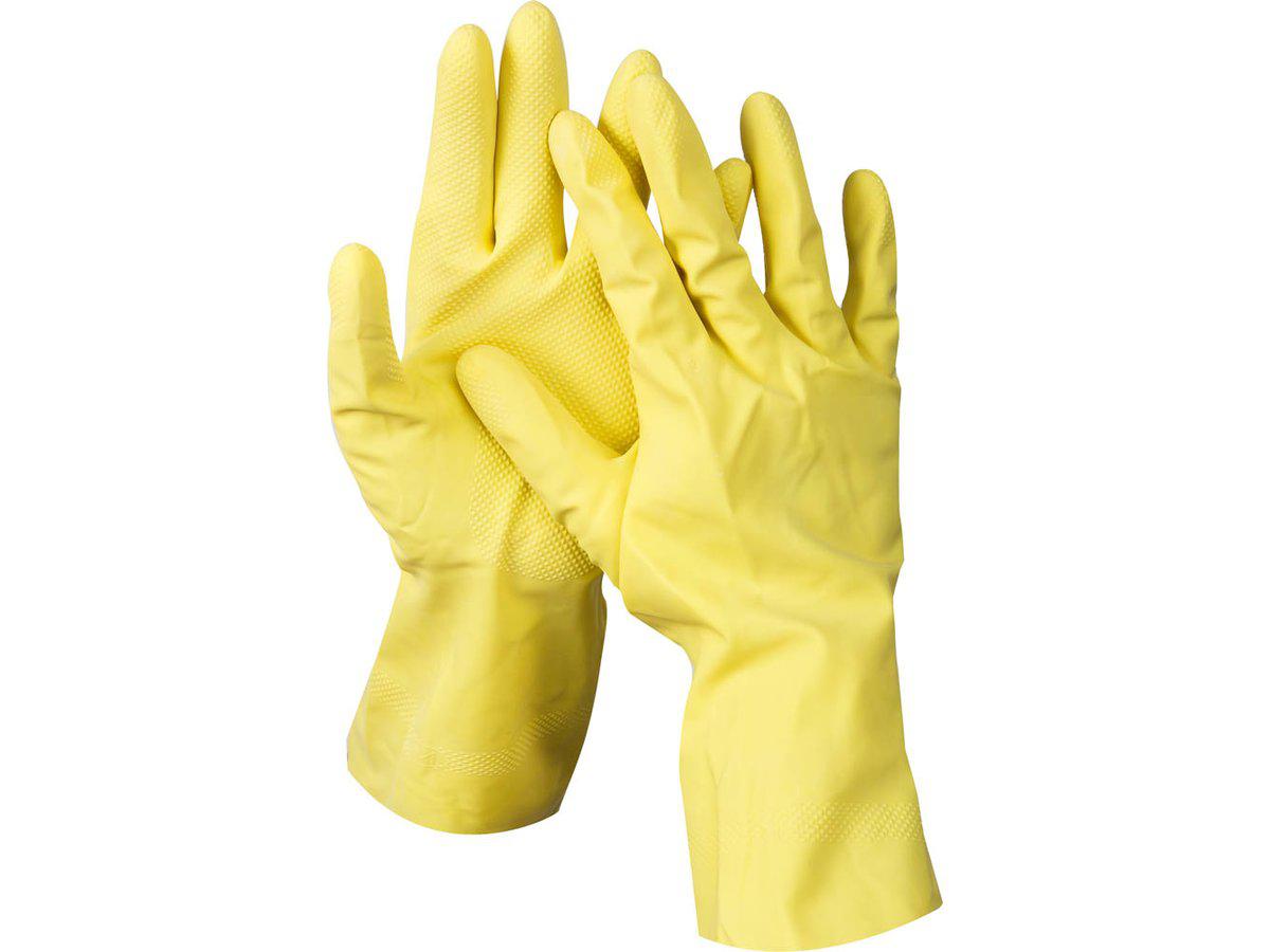 DEXX перчатки латексные хозяйственно-бытовые, размер S. (11201-S) - фото 2 - id-p108513771