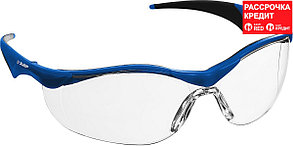 ЗУБР прозрачный, мягкие двухкомпонентные дужки, очки защитные Прогресс 7 110320_z01