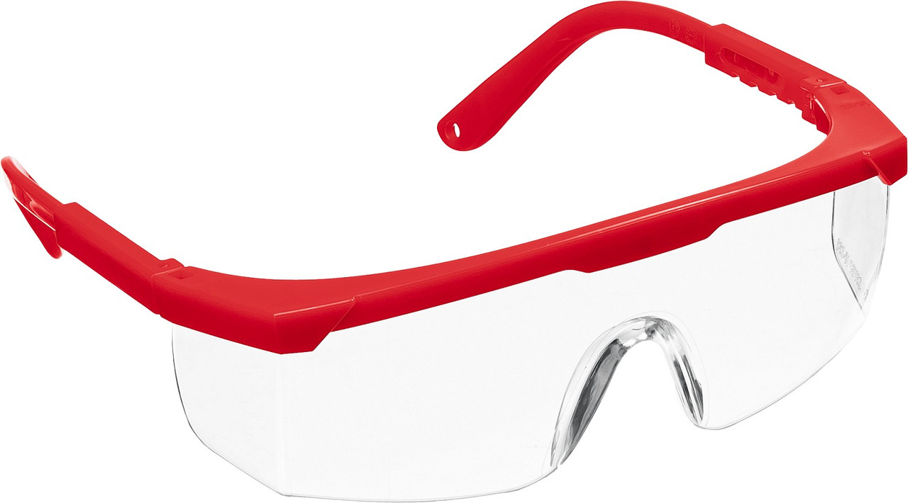 ЗУБР прозрачный, регулируемые по длине дужки, очки защитные Спектр 5 110328